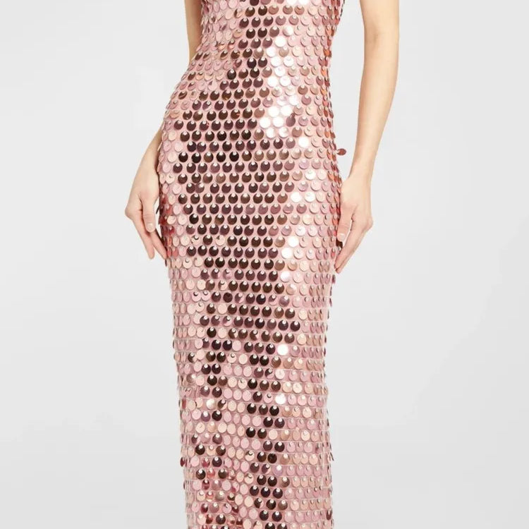 Aurelia - Beaded Horizon Midi Dress