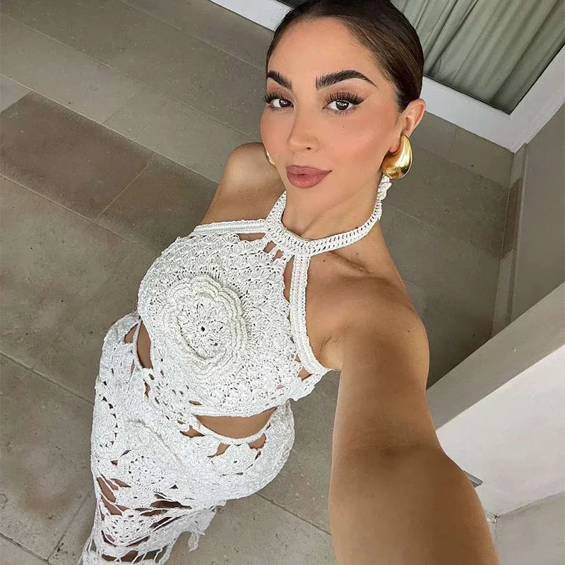 Léonie – Riviera Dream Cut-Out Maxi Dress